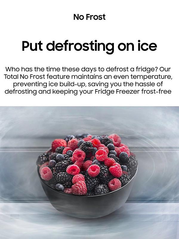 Samsung RB7300T RB34C632EBN/EU Classic Fridge Freezer with Non Plumbed Water Dispenser - E Rated - Black - Image 5